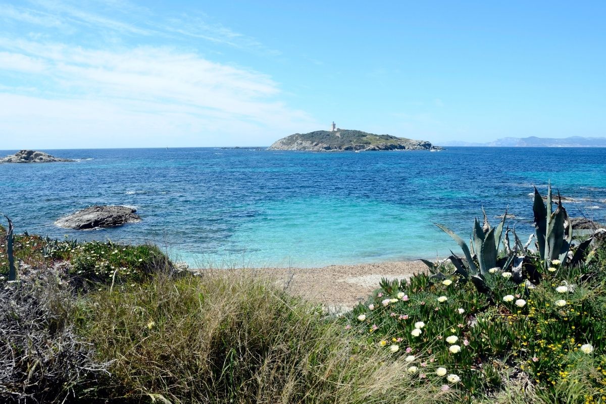 Plage île des embiez