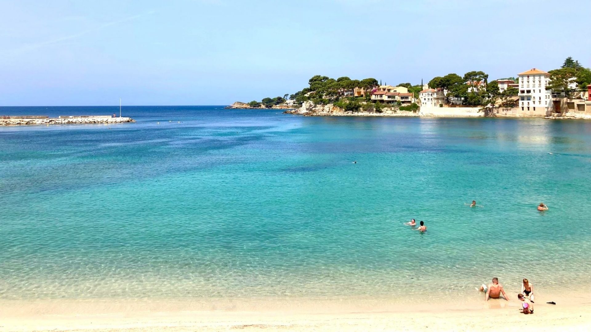 Plage Renecros Bandol