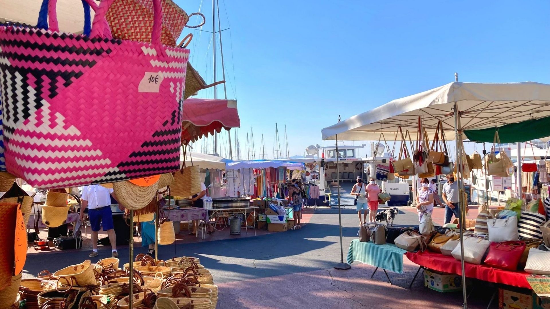 Marché provençal Bandol