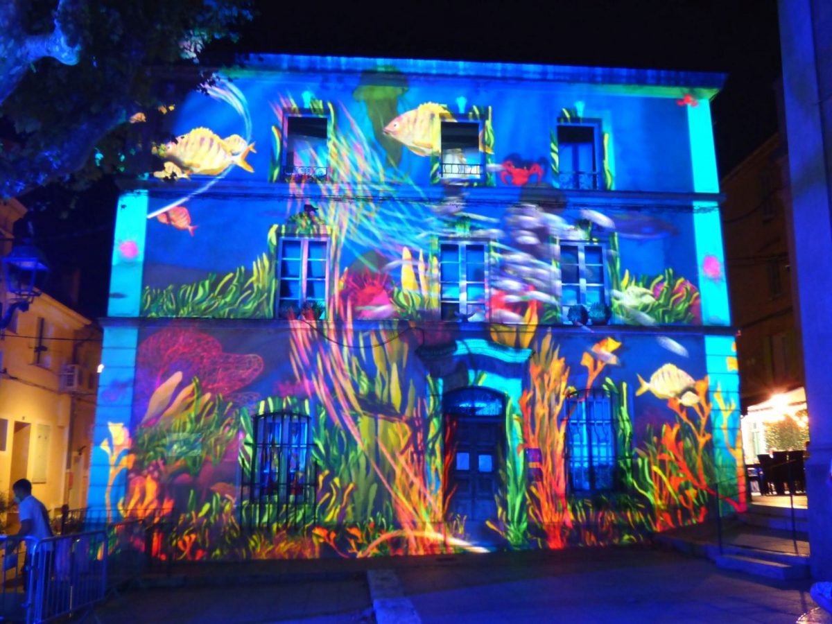 Lumières de la ville Bandol