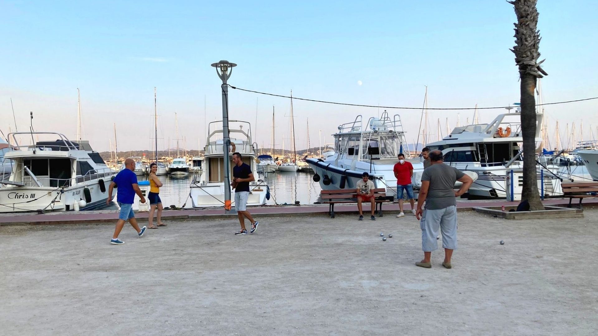 La pétanque de l'office Bandol