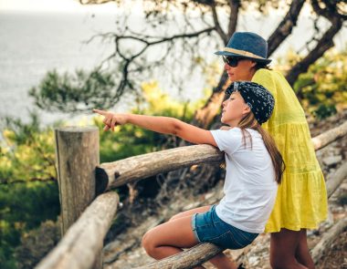 Bandol en famille à la journée au Printemps