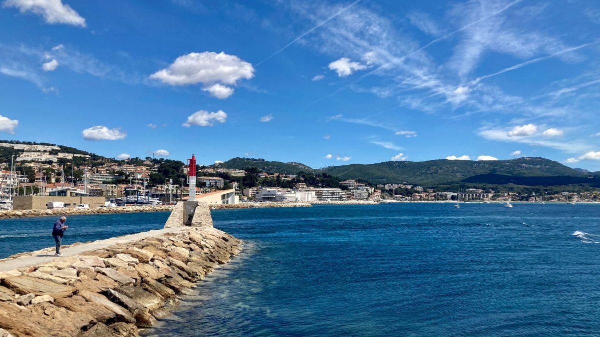Digue Bandol Avril