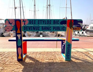 Jeu-concours : la chasse aux bancs Bic