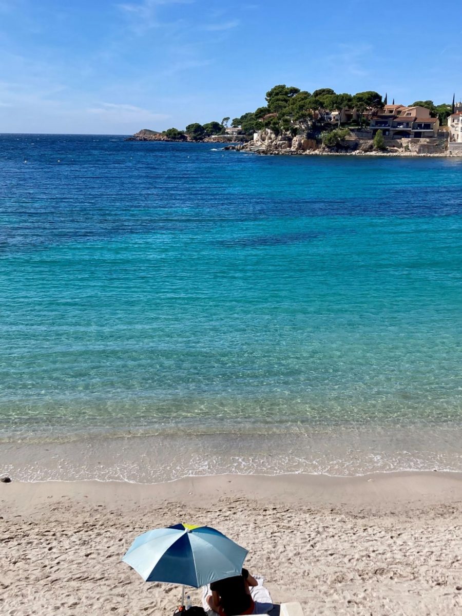 Bandol en Septembre plage Renecros