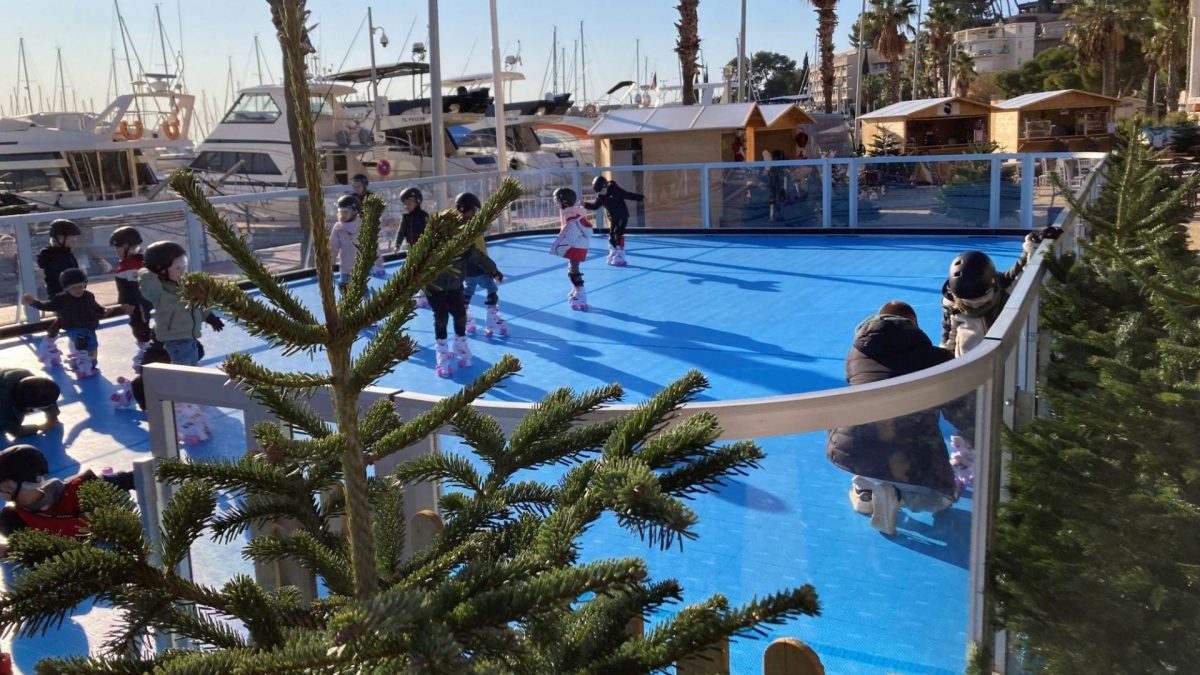 Bandol en Décembre animations patinoire