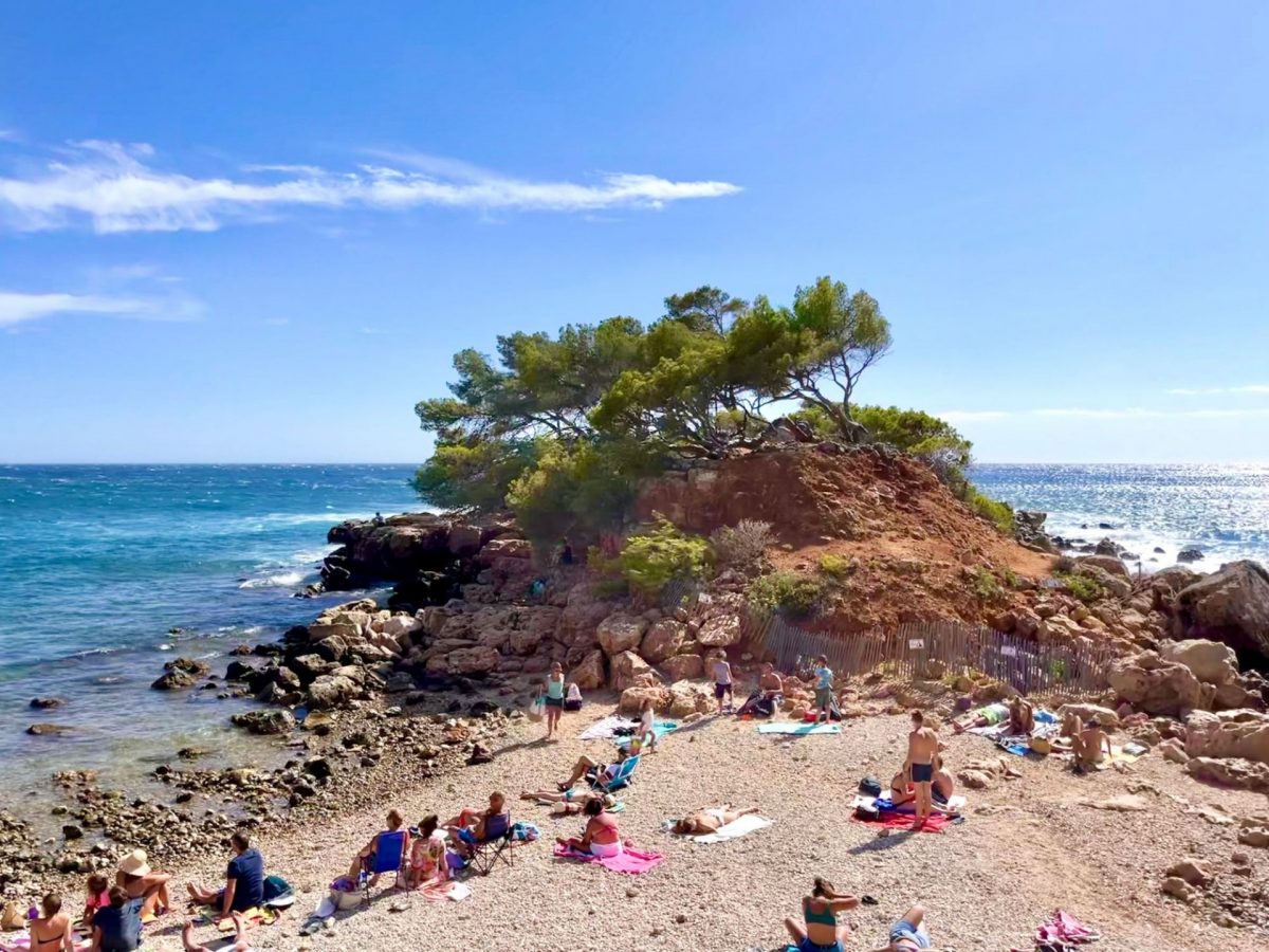 Plage du Capelan Bandol Septembre