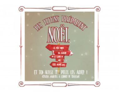 Die Elfen bereiten sich in Bandol auf Weihnachten vor