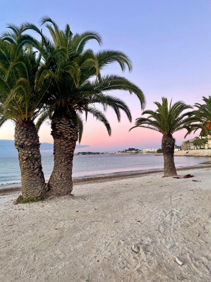 Coucher soleil plage Grand Vallat