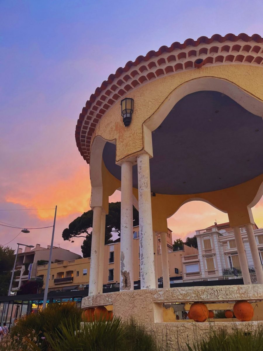 Kiosque à musique Coucher de soleil Bandol