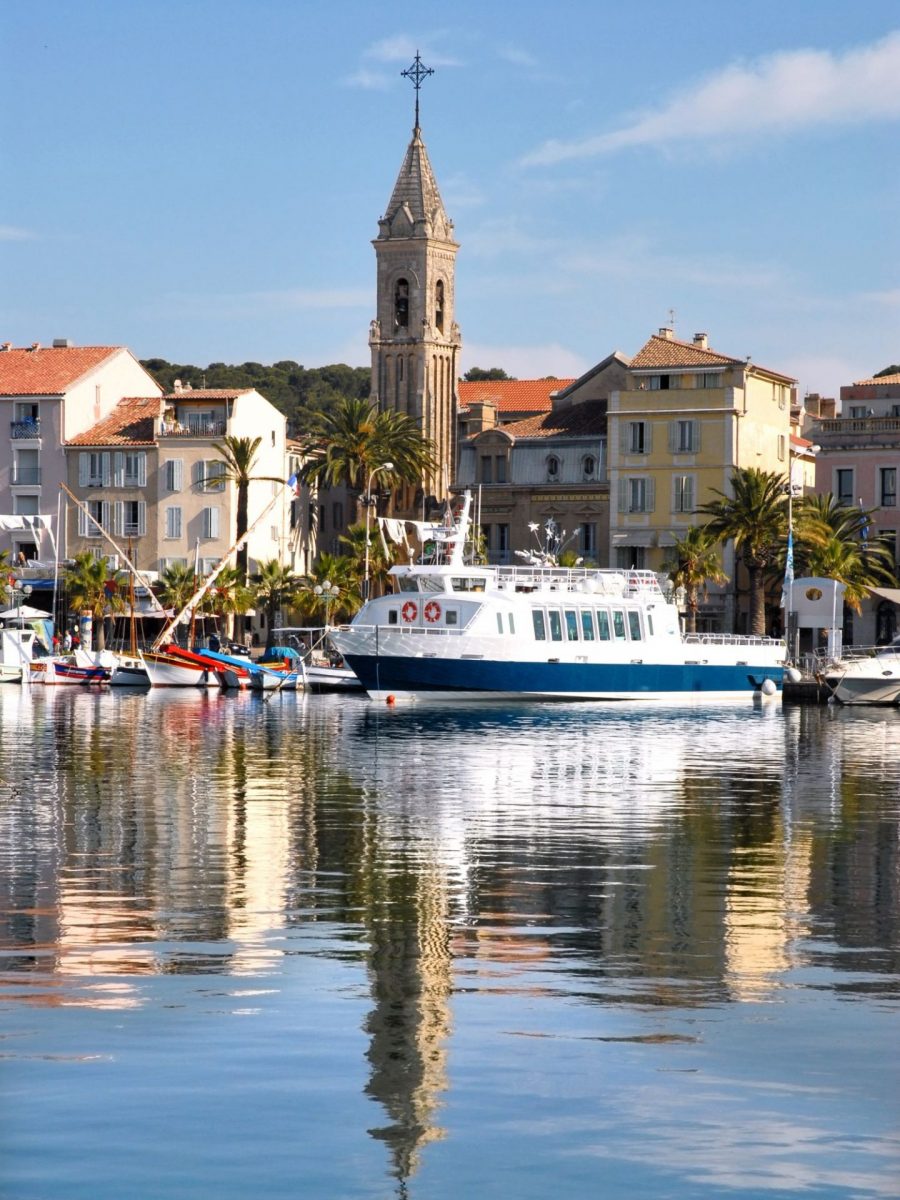 Bateau Embiez port Sanary-sur-mer