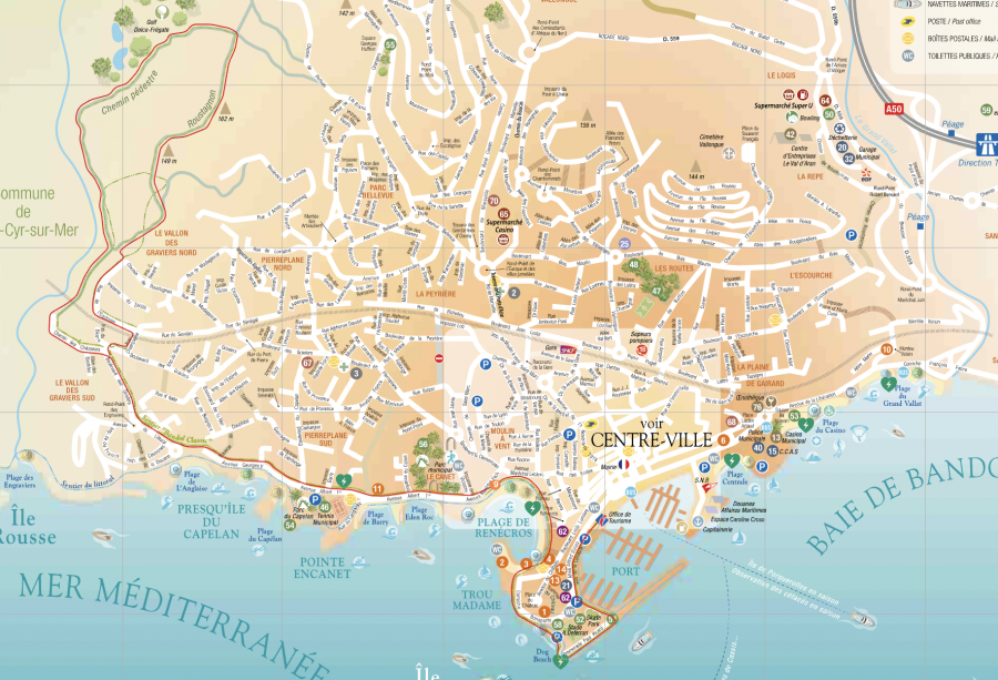 Itinéraire de Randonnée : la Bandol Classic • Bandol Tourisme