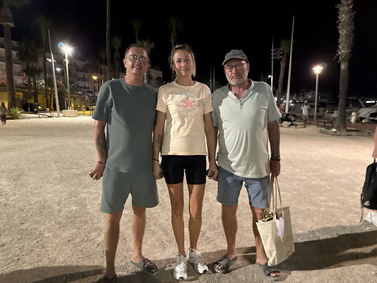 Gagnants concours pétanque juillet 2025 Bandol