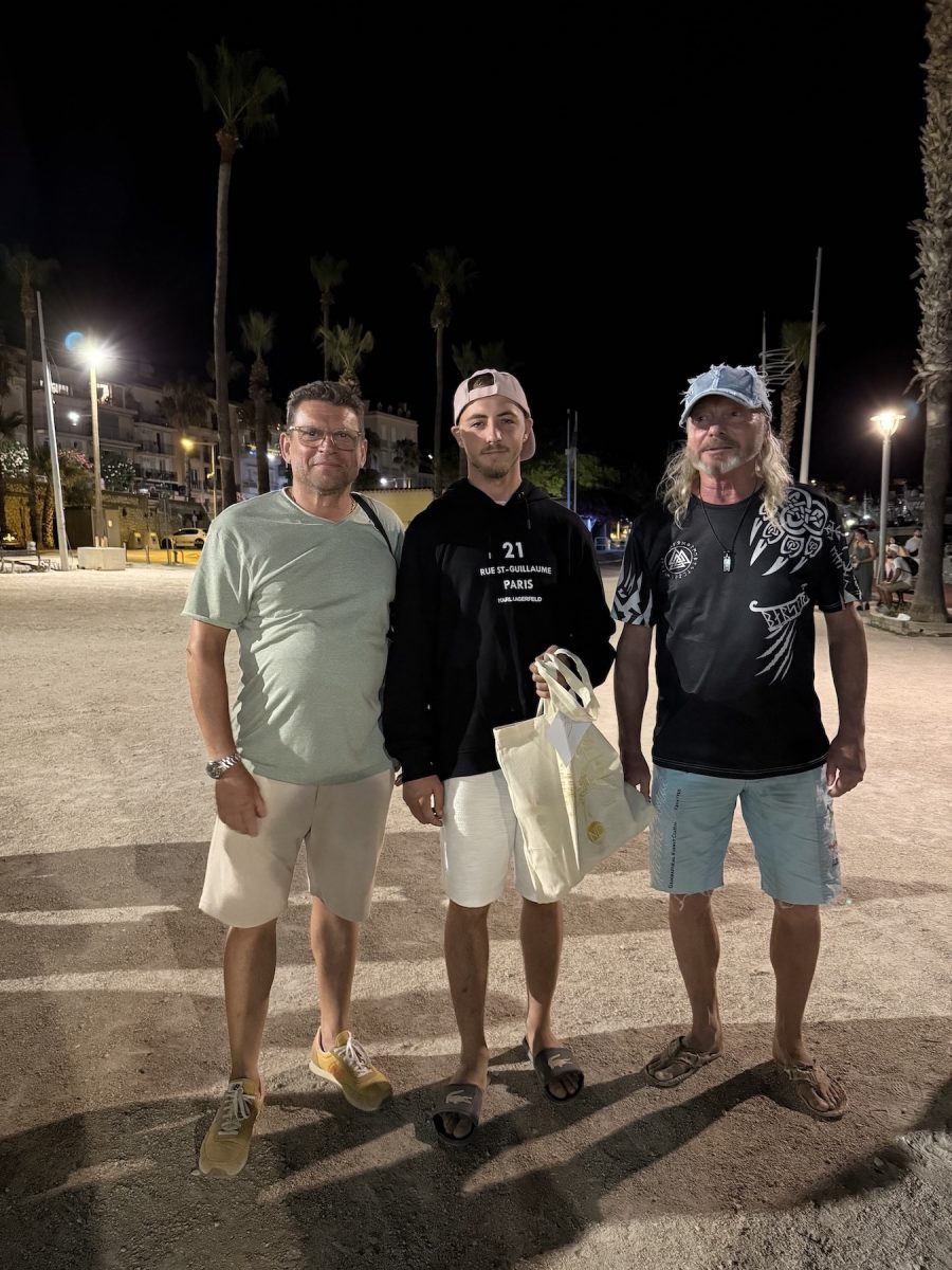 Gagnants concours pétanque juillet 2025 Bandol