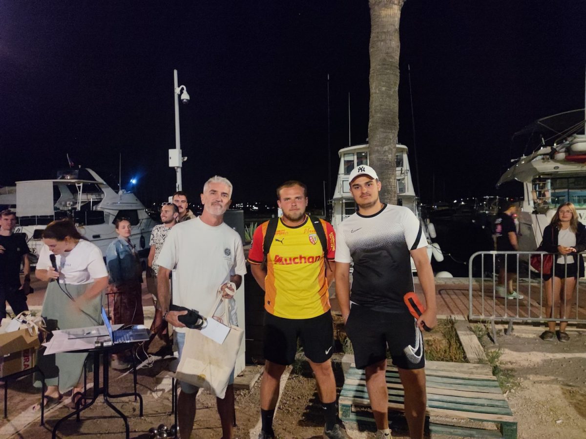 Gagnants concours pétanque juillet 2025 Bandol