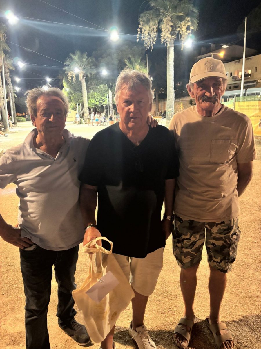 Gagnants concours pétanque août 2025 Bandol