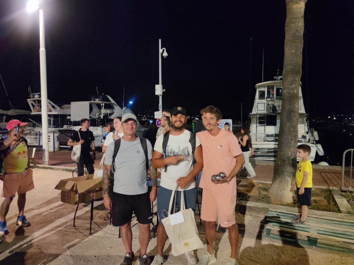 Gagnants concours pétanque juillet 2025 Bandol