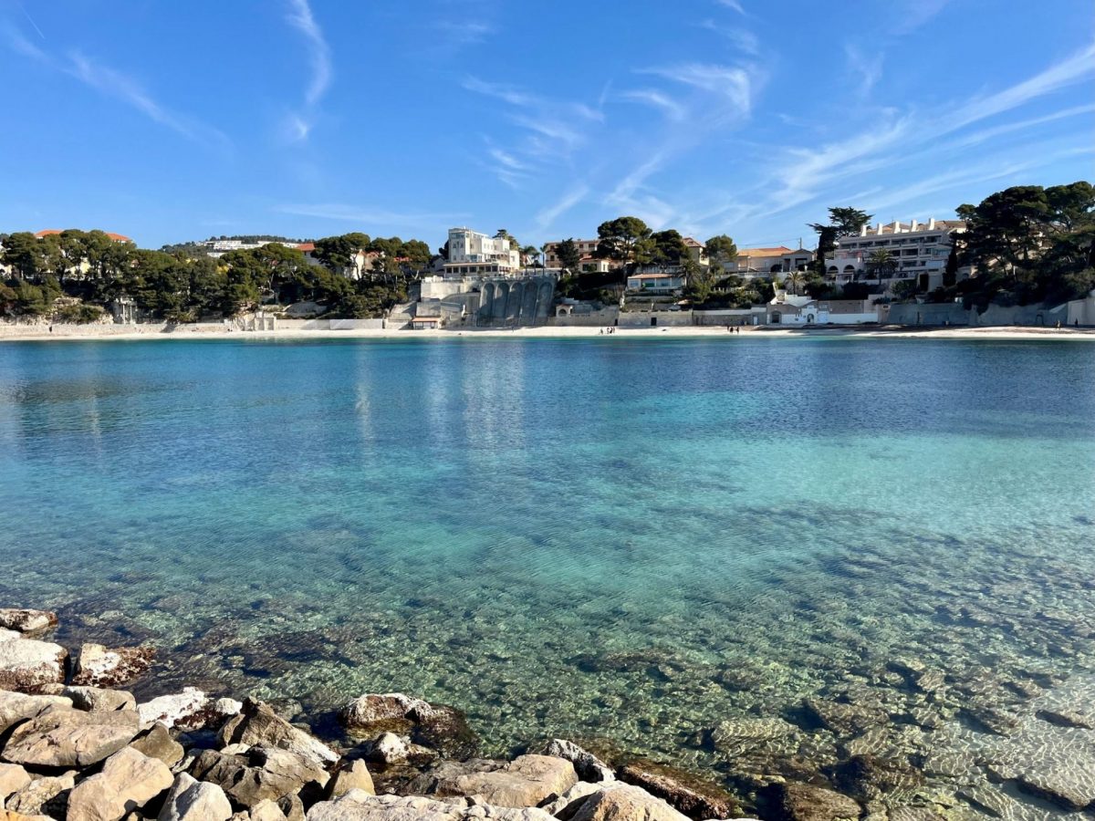 Visiter Bandol novembre plage