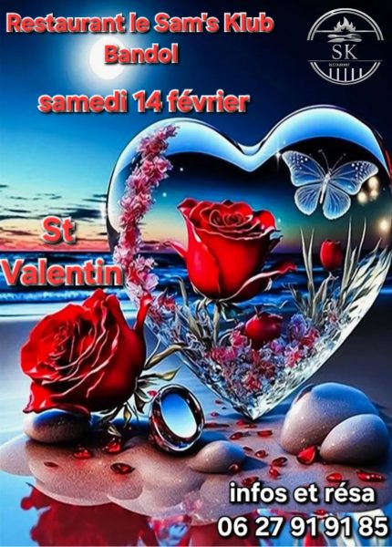 Saint Valentin 2026 Sams Klub Bandol