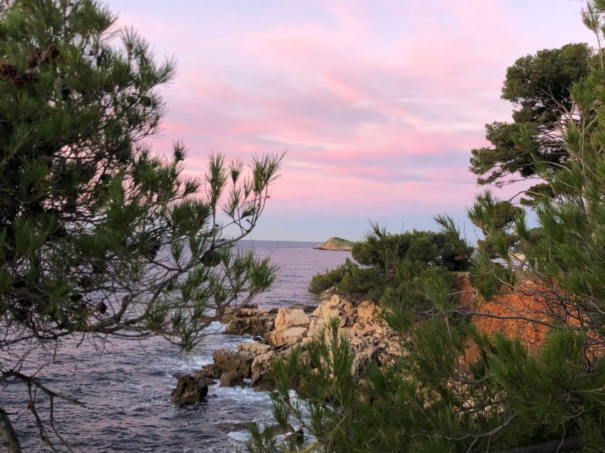 Sentier littoral automne Bandol