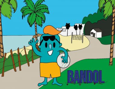 Herr und Frau im Urlaub in Bandol