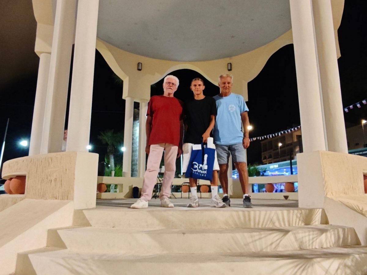 Gagnants concours pétanque août 2026 Bandol