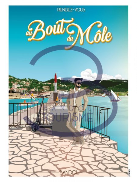 Affiche môle Bandol 2025