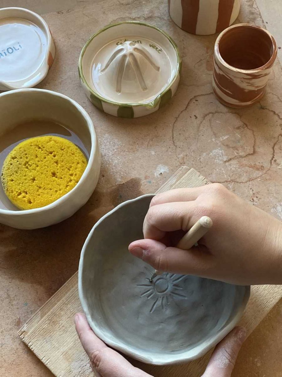 Atelier céramique enfants printemps Bandol 2026