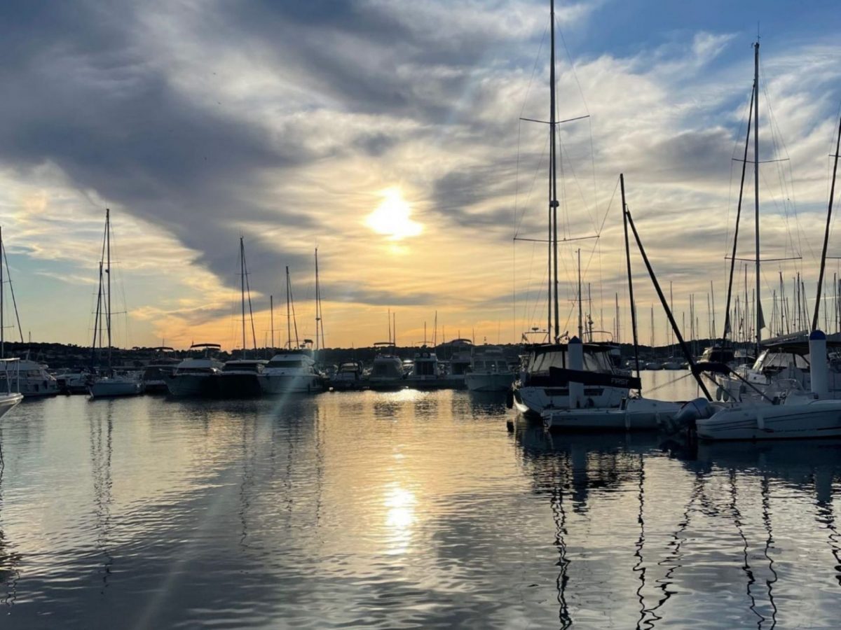 Jogging à Bandol - longer le port