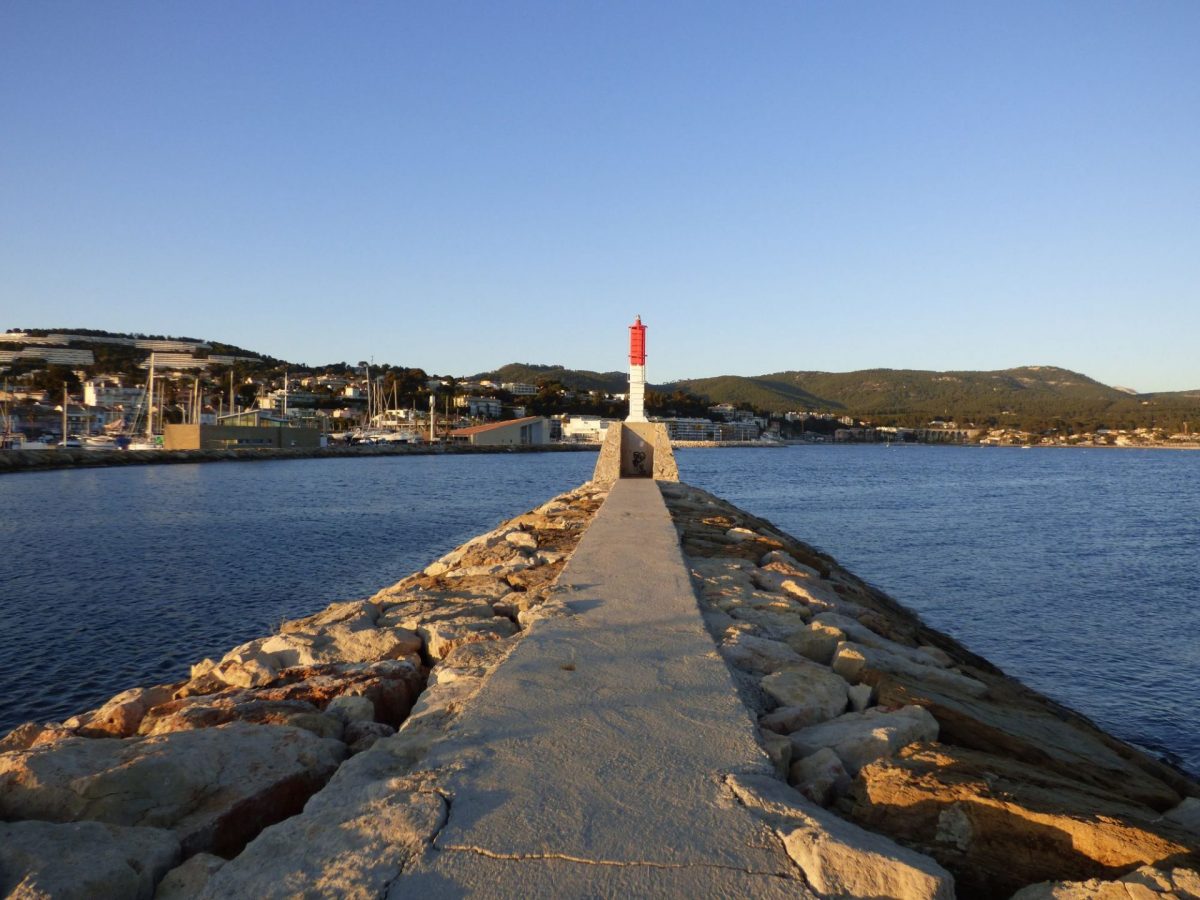 Itinéraire footing à Bandol - le port