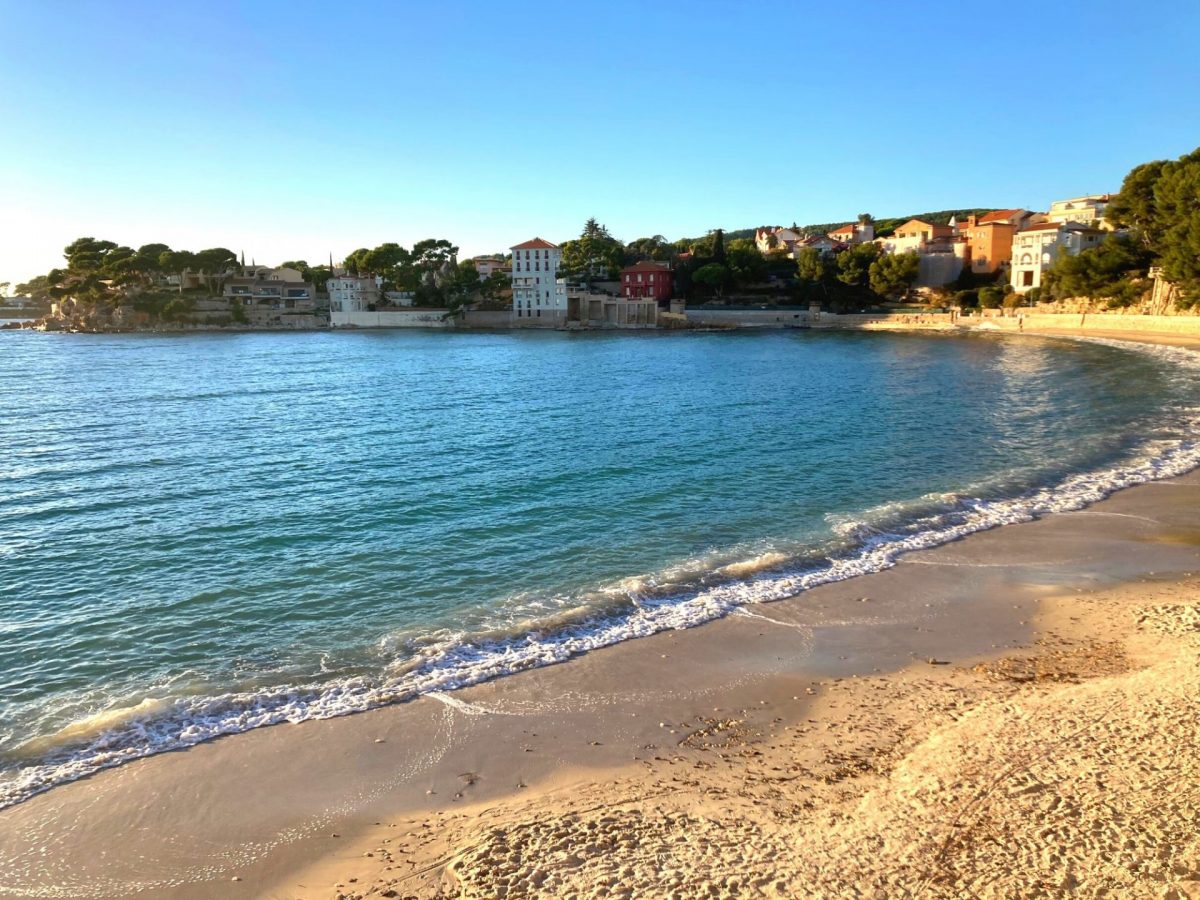 Running à Bandol - plage de Renecros