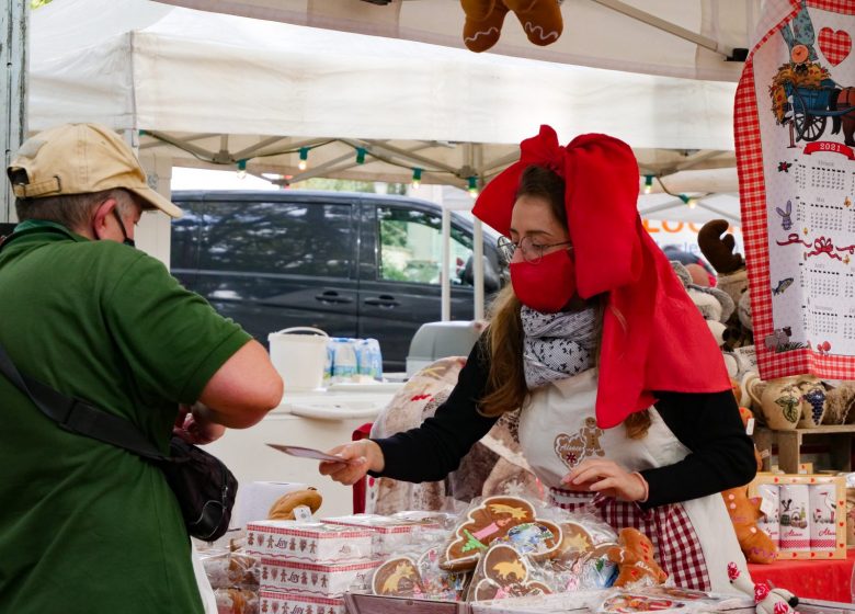 Large Alsatian market