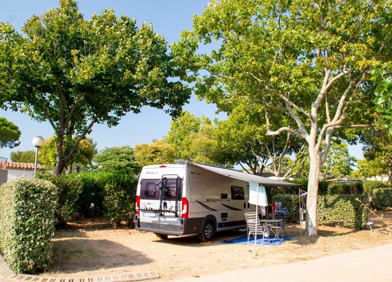 Camping CAMPASUN Parc Mogador : Aire de camping car