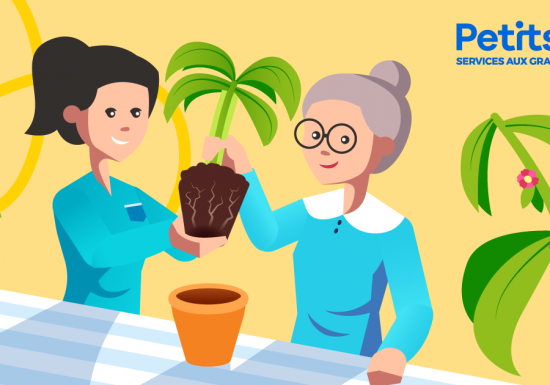 Service d’aide à domicile – Petits-fils
