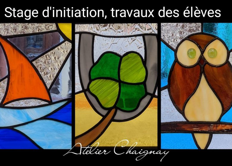 Einführungskurs - Glasmalerei - Atelier C. Chaignay