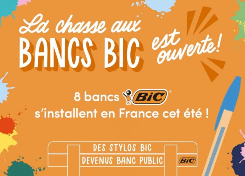 La chasse aux bancs Bic