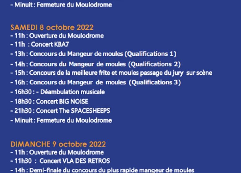 Mondial de la moule : 4ème Edition