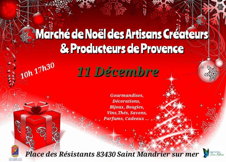 Marché de Noël des artisans créateurs & producteurs de Provence