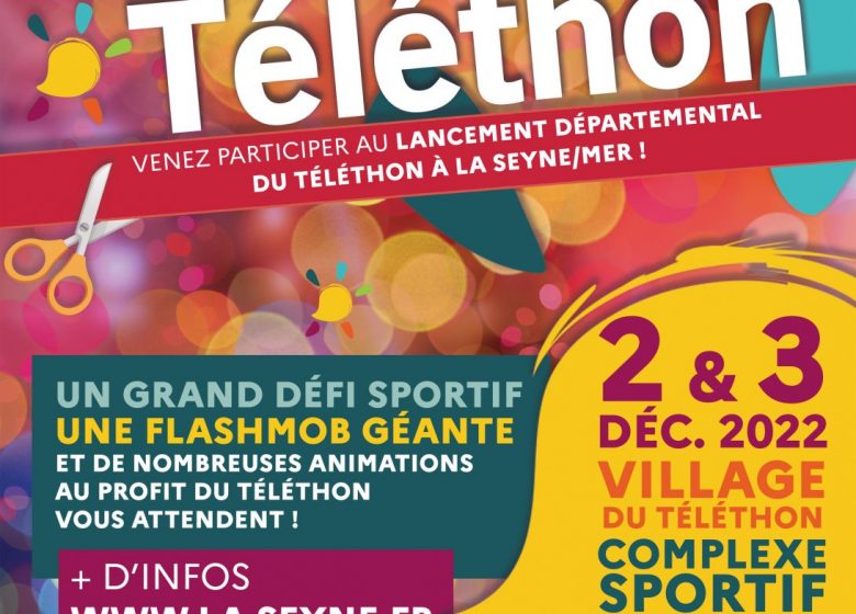« Colore ton Téléthon » à La Seyne sur Mer