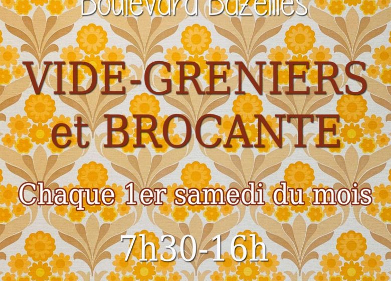 Vide-greniers & brocante au Mourillon