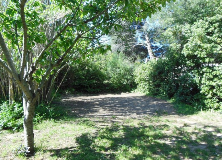 Camping in the garden of La Ferme