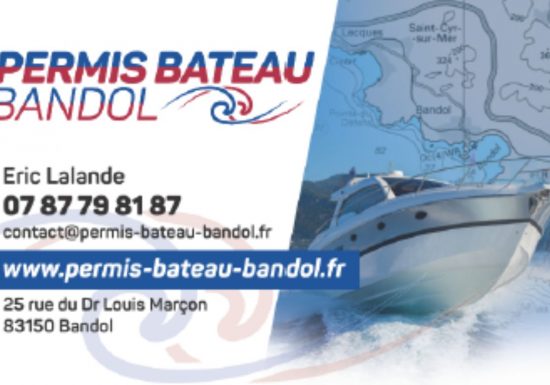 Permis Bateau Bandol