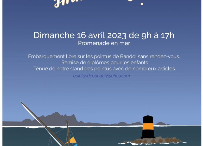 Promenade en mer avec les pointus