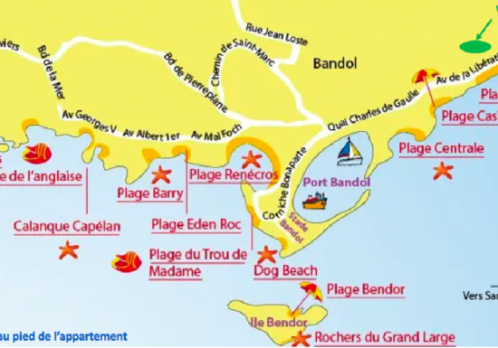 T2 Rez de jardin – Terrasse de la Mer