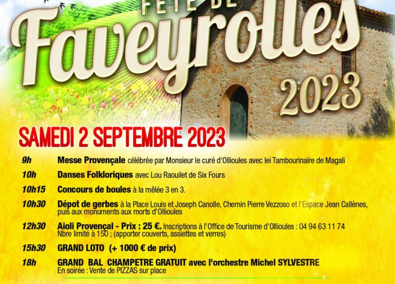 Fête de Faveyrolles : aïoli provençal