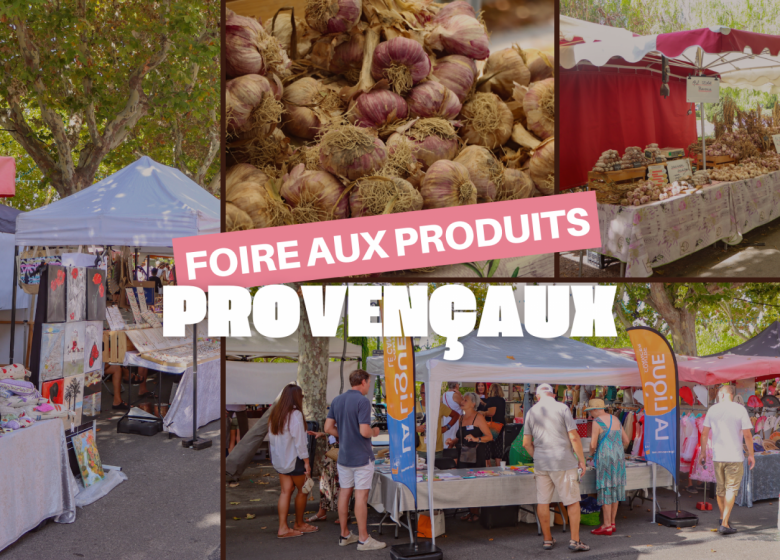 Fair for Provençal products by the league against cancer