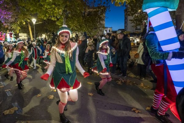 Grande parade du père Noël et feu d’artifice