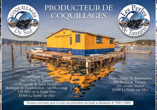 Coquillages du Sud, Les Perles de Tamaris