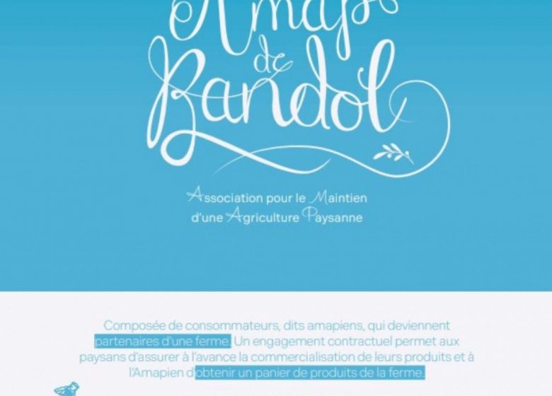 Come and meet the AMAP of Bandol!