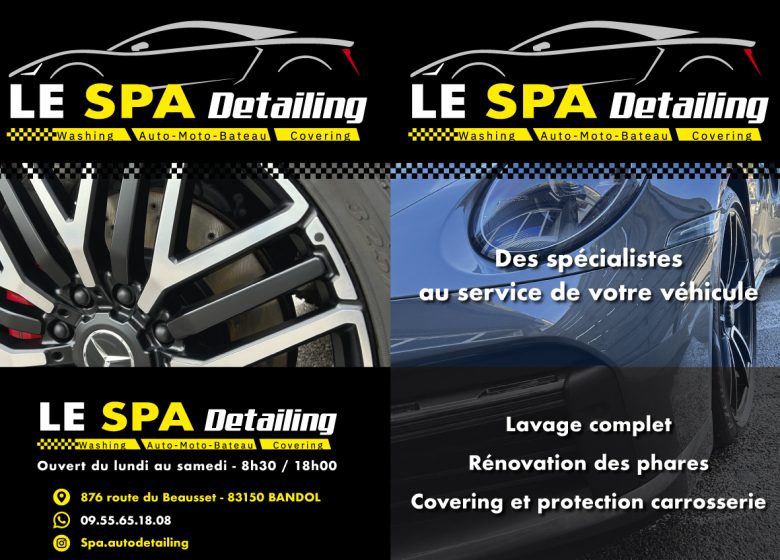 The spa detailing